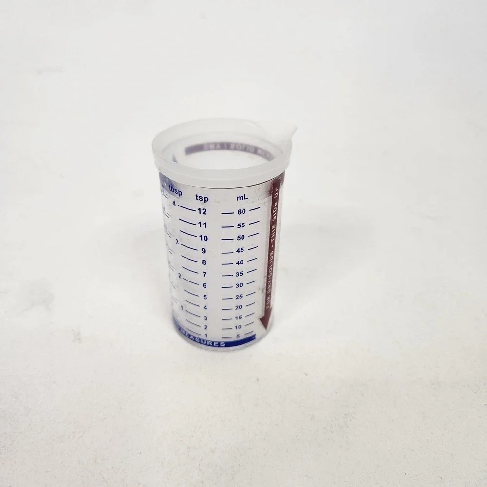 The Pampered Chef Clear Plastic 1/4 Cup Liquid Dry Measuring Cup USA Kitchen
